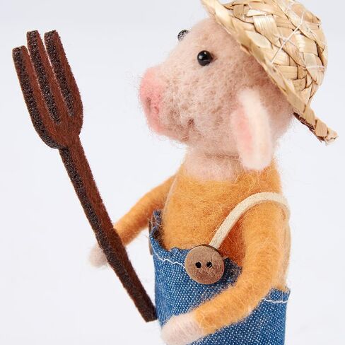 Primitives by Kathy Pitchfork Pig Critter in Kuwait