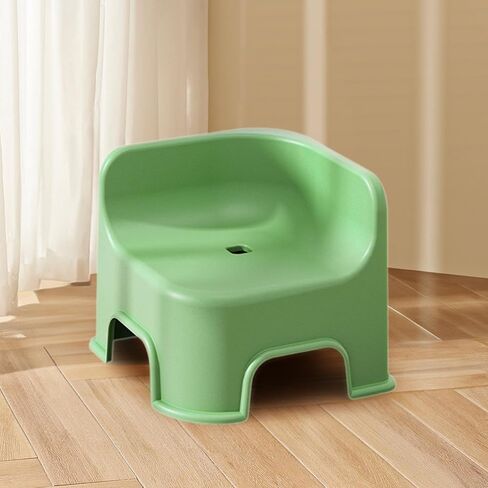 Small Stool Toliet Stool Sturdy Lightweight Stable Step Stool Shoe Stool for Kithchen Living Room Bedroom Bedside Multi Scene, Green in Saudi Arabia