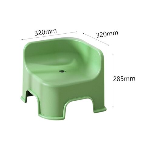 Small Stool Toliet Stool Sturdy Lightweight Stable Step Stool Shoe Stool for Kithchen Living Room Bedroom Bedside Multi Scene, Green in Saudi Arabia