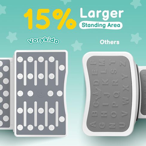 Toddler Step Stool for Bathroom Sink, Cartoon Dog 2 Step Stool for Kids, Anti-Slip Kids Stool for Toilet Potty Training & Kitchen, Cute Dog Design Stepping Stool, 2 Pack, Grey in Kuwait