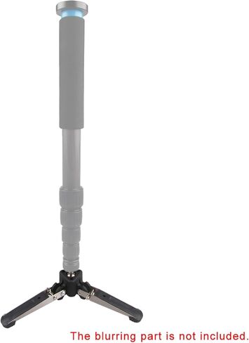 Universal Three-Foot Support Stand Monopod Base for DSLR Cameras Tripod 3 8 Screw Foldable Portable Aluminium Alloy Non-Slip in Kuwait