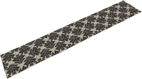 Brown Leopard Print Table Runner,Cheetah Animal Tiger Skin Pattern Art Kitchen Dining Table Decoration for Home Party Decor Table Runners 13x36in in Saudi Arabia