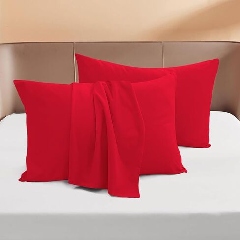 Toddler Travel Pillowcases - 16 x 22 Inches Egyptian Cotton Envelope Closure 600 Thread Count Set of 2 Soft and Cozy Travel Pillowcases Nursery Pillow Cases Wrinkle & Fade Resistant - Dark Gray in Kuwait