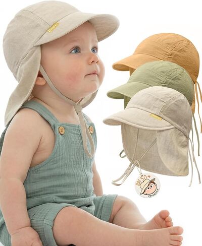 FURTALK Baby Sun Hat UPF 50+ UV Ray Sun Protection Infant Toddler Bucket Hats for Boys Girls in Kuwait