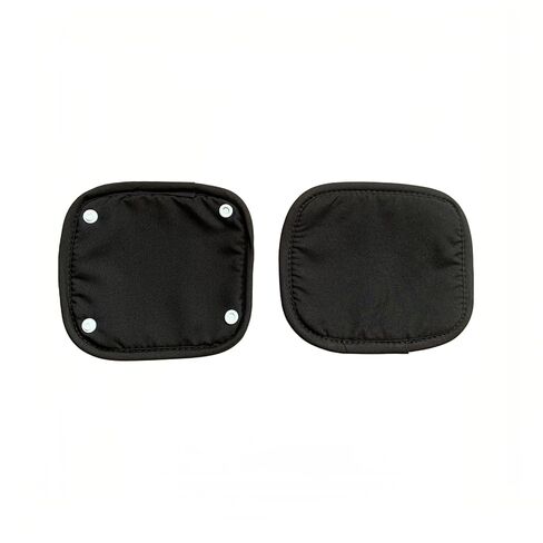 Chest Pads 2 Pack for Doona Stroller & Car Seat - Doona Stroller Accessories, Soft Skin-Friendly, Perfect Custom Fit Replacement for Newborn Baby (Black) in Saudi Arabia