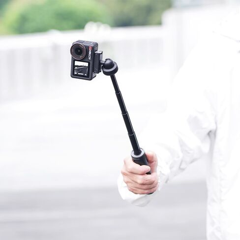 MAXCAM لكاميرا DJI الرياضية Osmo Action 5 Pro/4/360 Mini Selfie تمديد القطب حامل ثلاثي محمول Vlog حامل سطح المكتب الملحقات in Kuwait