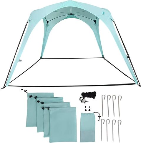 Pop ’N Go® Beach Canopy – Windproof, Beach Tent with Quick Setup, UV Shade, Lightweight & Portable Design – Perfect for Beach Days, Outdoor Play, Camping & Family Adventures (Sweet Mint) in Saudi Arabia