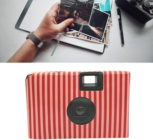 Disposables 135 Black and White Film Camera for Easy Use Preloaded Film 8/17 / 24 Photos for Gifting Focused Disposables Exposures in Kuwait