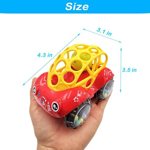Toy Cars for Toddlers 1-3 - Baby Car Toys for 3-18 Months, Car Toys for 1-5 Year Olds Boy Girl, Baby Toy Cars 3-18 Months Baby Trucks for 3-18 Month in Kuwait