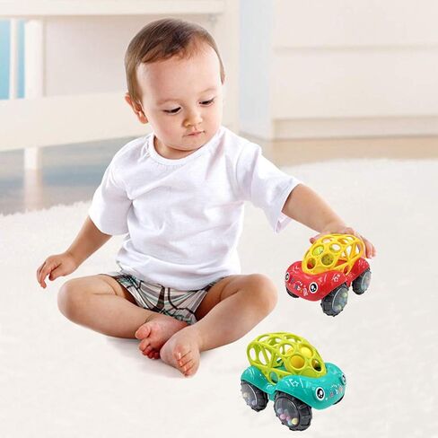 Toy Cars for Toddlers 1-3 - Baby Car Toys for 3-18 Months, Car Toys for 1-5 Year Olds Boy Girl, Baby Toy Cars 3-18 Months Baby Trucks for 3-18 Month in Kuwait