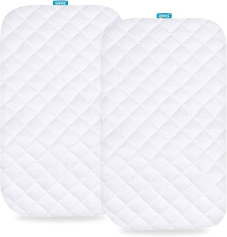 Waterproof Bassinet Mattress Pad Cover and Bassinet Sheets for Semphis Baby Bassinet Bedside Sleeper in Kuwait