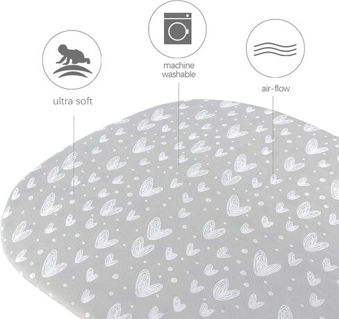Waterproof Bassinet Mattress Pad Cover and Bassinet Sheets for Semphis Baby Bassinet Bedside Sleeper in Kuwait