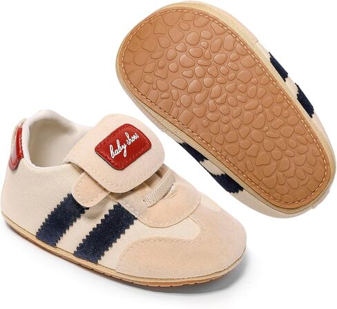 Adorable Baby Shoes for Boys Girls Non Slip Breathable Lightweight Infant Walking Shoes Comfy Pull On Newborn Baby Sneakers in Saudi Arabia