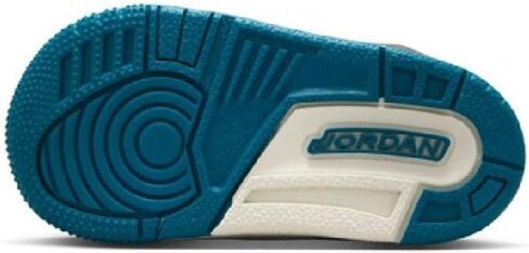 Jordan 3 Retro Baby/Toddler Shoes (Olive Grey/Khaki/Sea Glass/Green Abyss) in Kuwait