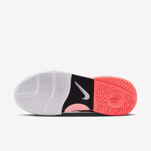 حذاء التنس NikeCourt Lite 4 للسيدات (أبيض/رمادي ذئب/لافا ساخن) in Kuwait