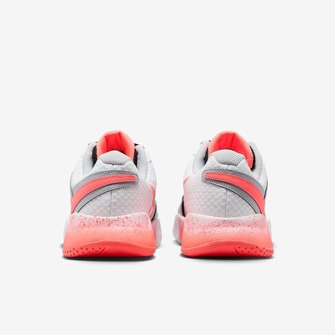 حذاء التنس NikeCourt Lite 4 للسيدات (أبيض/رمادي ذئب/لافا ساخن) in Kuwait