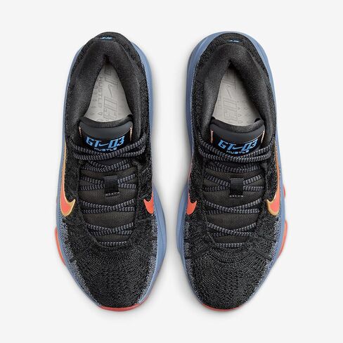 Nike G.T. Hustle 3 Women's Basketball Shoes (FZ2851-001, Anthracite/Ashen Slate/Metallic Gold/Light Wild Mango) Size 7.5 in Kuwait