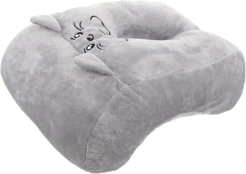 Zerodeko Ergonomic Office Nap Pillow Face Down Desk Cushion with Hollow Arm Groove for Comfortable Stomach and Back Sleeping Gray Cat Cartoon and Study in Kuwait