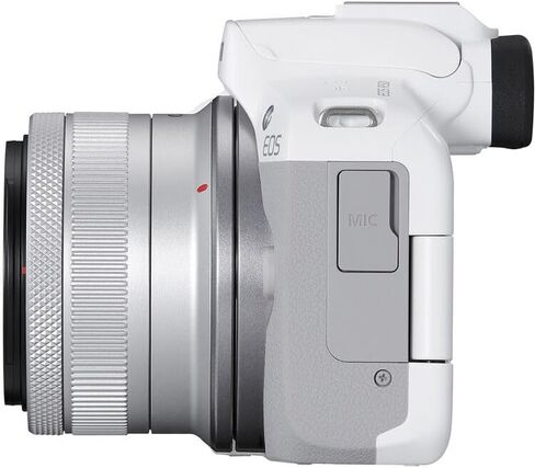 Canon EOS R50 Mirrorless Camera with 18-45mm Lens Bundle | 24.2MP APS-C Sensor, Dual Pixel CMOS AF II & 4K Video | Great for Beginners & Everyday Photography (5812C012) + 64GB Card + Bag + More in Kuwait