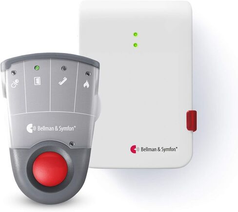 Bellman & Symfon Wireless Baby Cry Monitor with Pager Receiver – Smart Home Safety Alert System for Deaf and Hard of Hearing – Baby Audio Alarm with Transmitter – Expandable No WiFi Baby Monitor Kit in Saudi Arabia
