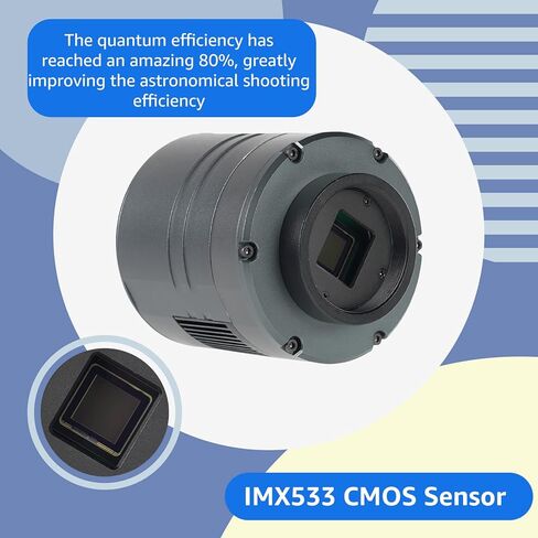 كاميرا التصوير الفلكي المبردة SVBONY SV605CC، كاميرا فلك ملونة 9 ميجابكسل IMX533 USB3.0 CMOS مع مرشح سديم المجرة متعدد النطاق SV240 2 بوصة، للتصوير الفلكي للسماء العميقة in Kuwait