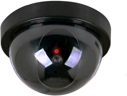 Battery Powered Fake Security Camera, Simulation Simulated Surveillances with Flashing LED Light Simulation in Kuwait