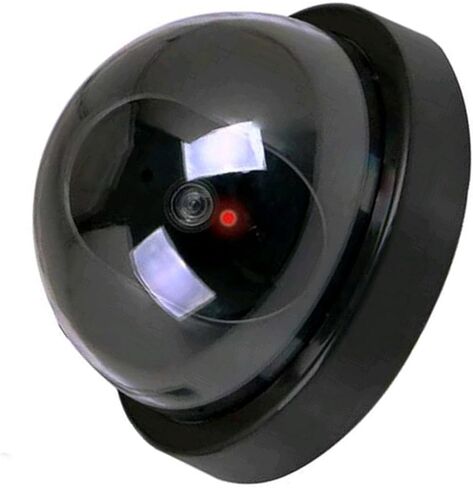 Battery Powered Fake Security Camera, Simulation Simulated Surveillances with Flashing LED Light Simulation in Kuwait
