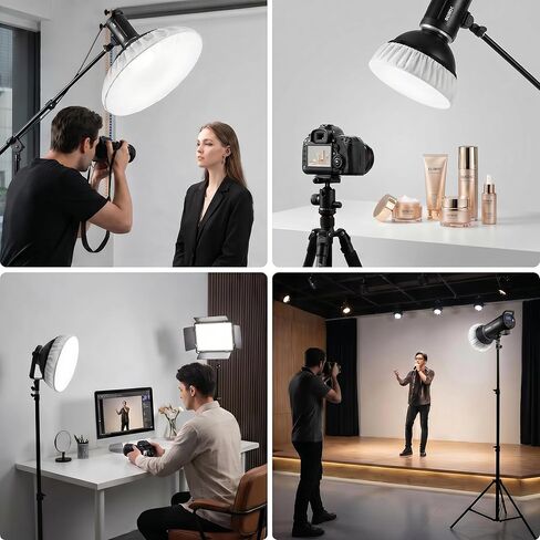3-Pack 7" to 11" Soft White Diffuser Sock – Elastic Edge Light Cover for Standard Reflector, Studio Strobe, Sparkler Reflector (Adjustable 7-11 Inches) in Kuwait