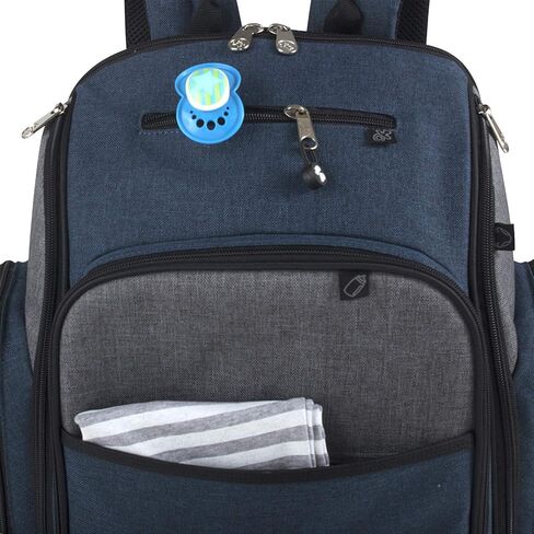 FISHER-PRICE BABY Fastfinder 3 Piece Set Diaper Bag Backpack for Moms & Dads with Changing Pad and Wipes Pocket in Kuwait