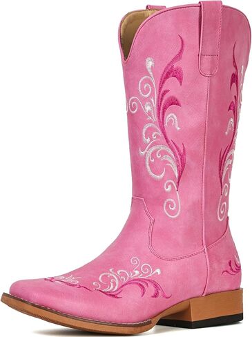 IUV Cowboy Boots For Women Square Toe in Kuwait