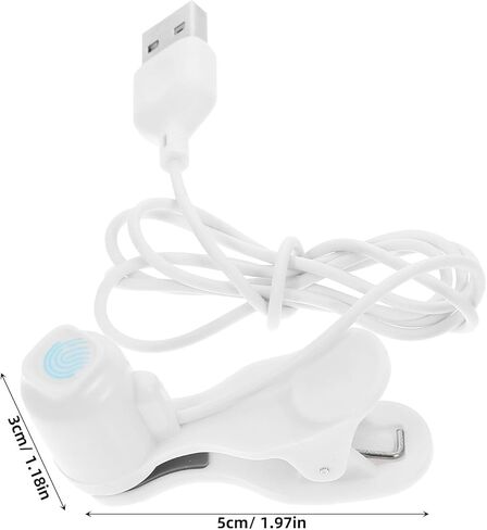 Sewroro USB Phone Clicker Automatic Screen Clicker Bracket for Phone Live Streaming Broadcast (أبيض) in Kuwait