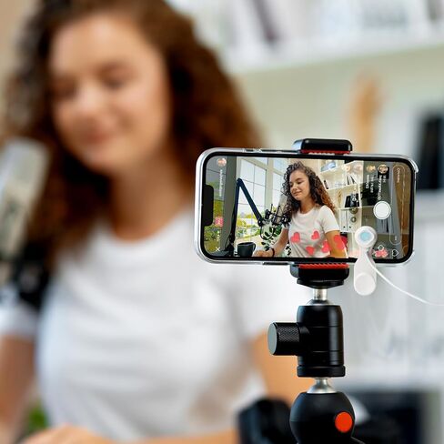 Sewroro USB Phone Clicker Automatic Screen Clicker Bracket for Phone Live Streaming Broadcast (أبيض) in Kuwait