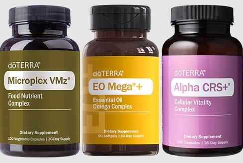 doTERRA Lifelong Vitality Pack - Alpha CRS+, xEO Mega and Microplex VMz ( in Saudi Arabia