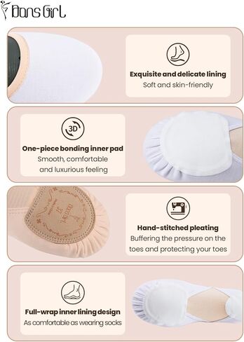 One Pair of Ballet Pink High Elastic Strong Wrapping Professional Ballet Shoes for Girls, Modern Dance Shoes in Saudi Arabia