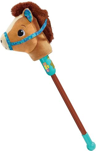 VTech Trotting Tunes Hobby Horse, Interactive & Imaginative Play, Motion Sensor with Music, Light Up Button, Easy Assembly, For Ages 2, 3, 4+ Years, English Version in Kuwait
