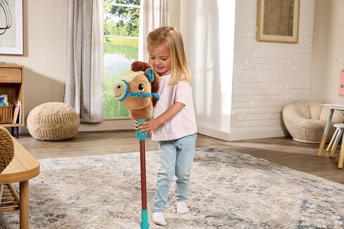 VTech Trotting Tunes Hobby Horse, Interactive & Imaginative Play, Motion Sensor with Music, Light Up Button, Easy Assembly, For Ages 2, 3, 4+ Years, English Version in Kuwait