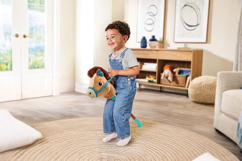 VTech Trotting Tunes Hobby Horse, Interactive & Imaginative Play, Motion Sensor with Music, Light Up Button, Easy Assembly, For Ages 2, 3, 4+ Years, English Version in Kuwait
