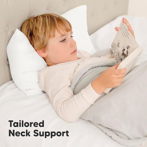 KeaBabies Mini Toddler Pillow with Pillowcase 9X13 and Toddler Pillow with Pillowcase - Kids Small Traveling Essentials - Soft Cotton, Breathable for Sleeping, 2-5 Years Old in Kuwait