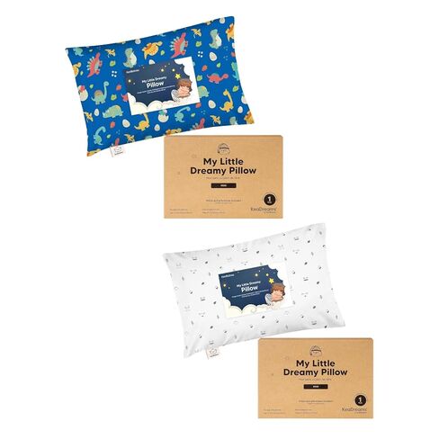 KeaBabies Mini Toddler Pillow with Pillowcase - 9x13 My Little Dreamy Travel Kids Pillow for Sleeping, Toddler Bed, Small, Tiny, Cotton Pillowcase, Soft & Breathable, Kids 2-4 Years Old in Kuwait