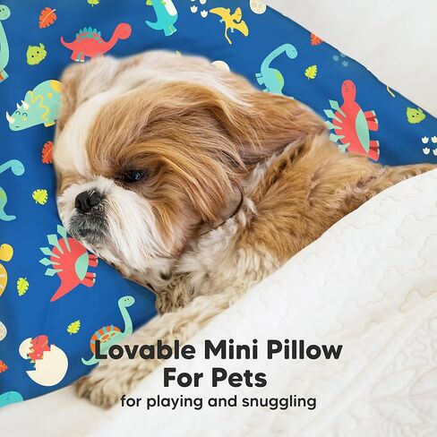 KeaBabies Mini Toddler Pillow with Pillowcase - 9x13 My Little Dreamy Travel Kids Pillow for Sleeping, Toddler Bed, Small, Tiny, Cotton Pillowcase, Soft & Breathable, Kids 2-4 Years Old in Kuwait