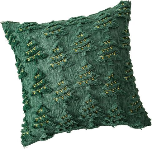 Holiday Pillowcase Christmas Lights Embroidery Living Room Decoration Pillow Sleeve Case Machine Washable Embroidered Home Decorationc in Saudi Arabia
