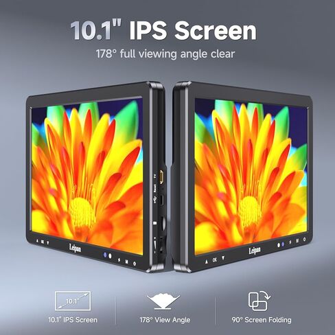 مجهر اللحام الرقمي Leipan DM12 2000X، مجهر عملة 10.1 بوصة مع بطاقة TF سعة 32 جيجابايت، وصلة HDMI للبالغين، 10 مصابيح، متوافق مع الكمبيوتر/التلفزيون in Kuwait