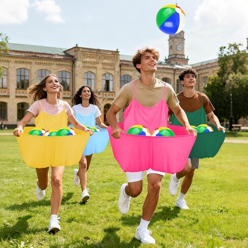 Granny Pants Yard Game Granny Pants Game with Strap Giant Yard Pant Toss Game Outdoor Party Game Granny Pants Outdoor Game with Bouncy Balls and Pump for Family Reunion Day Backyard Gatherings in Saudi Arabia