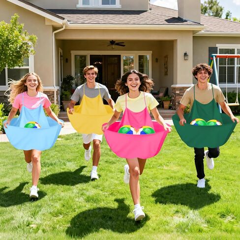 Granny Pants Yard Game Granny Pants Game with Strap Giant Yard Pant Toss Game Outdoor Party Game Granny Pants Outdoor Game with Bouncy Balls and Pump for Family Reunion Day Backyard Gatherings in Saudi Arabia