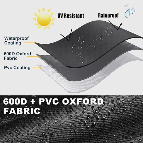 Boat Cover Sand Bags, 5 Pack Boat Cover Weights, 600D Oxford Marine Grade Fabric Sandbags for Weight, Windproof Weighted Sandbags for Mooring Kit, with Carabiners & Tarp Clips for Boat RV Canopy in Saudi Arabia