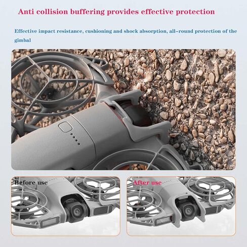 واقي ممتص للصدمات من Gimbal لـ DJI Neo 2، شريط حماية ABS مضاد للتصادمات لكاميرا DJI Neo 2 بدون طيار، واقي حامل مثبت مقاوم للصدمات، ملحقات تحطم خفيفة الوزن in Kuwait
