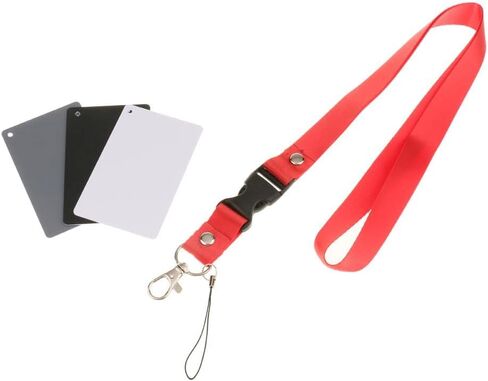 Baoblaze 3 in 1 / Grey Exposure White Balance Card Set for Digital Photography in Kuwait