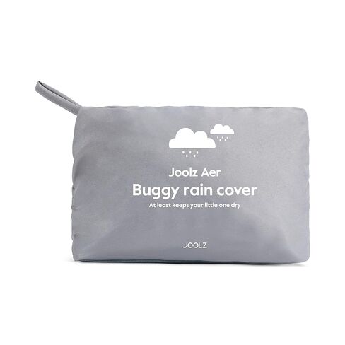 غطاء مطر Joolz AER+/2 Buggy - ملحق عربة أطفال شتوية مقاوم للرياح ومقاوم للماء - درع شفاف للطقس أثناء السفر للحماية من الشمس والغبار والثلج - تخزين مدمج وسهل - رمادي in Kuwait
