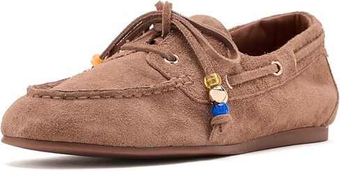 Madewell Womens The Jamie Boat Shoe in Suede in Kuwait