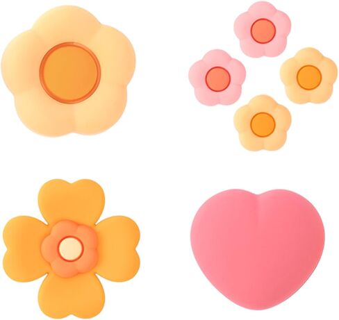 GeekShare Cute Silicone Joycon Thumb Grip Caps, Joystick Cover Compatible with Nintendo Switch/OLED/Switch Lite, 4PCS - Rabbit & Carrot in Saudi Arabia